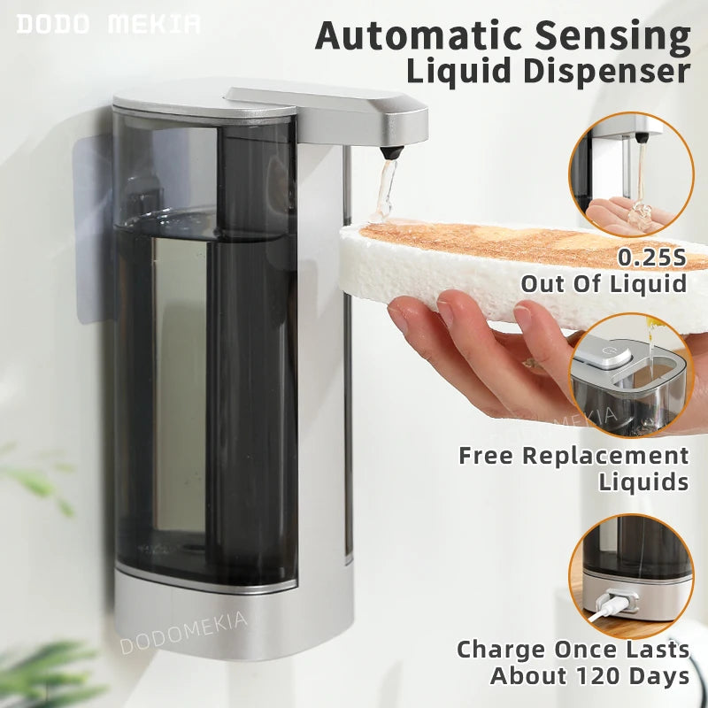 Automatic Dishwashing Machine Sensor Intelligent Hand Washing Machine Kitchen Hand Sanitizer Soap Dispenser