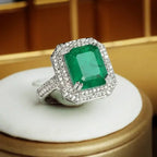 High Quality Pink/blue/Zircon Paraiba Ring for Women Party Jewelry Engagement Ring Anniversary Gift 925 Silver Jewelry
