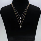 PureMax 1ct 2ct 3ct D Color VVS1 Moissanite Diamond Top Quality 18K Gold Plated Pendant Necklace Fine Jewelry Gifts Wholesale