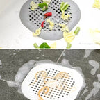1pc Sink Anti Clogging Artifact Floor Drain Cover Bathroom Hair Filter Kitchen Sink Drain Hair Filter Mesh Cover TPR