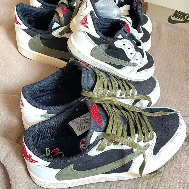 Fashion Flat Waxing Shoelaces Men Women Blue Trend Personality Sneakers Sport Casual Basketball Beige Black Shoes Laces