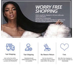 Straight Bundles With 4x4 Closure Brazilian Bundles With Closure Human Hair 5x5 2x6 HD Lace Closure Raw Human Hair Bundles Soft