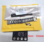 Stainless Steel Band 12mm 14mm 16mm 18mm 20mm 21mm22mm24mm for Seiko for Tissot Watch Strap Metal Replace Men Business WristBelt