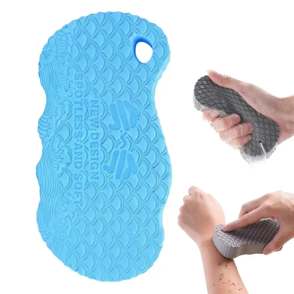 NEW 3D Magic Children Bath Sponge Body Exfoliating Dead Skin Sponge Cleaning Shower Brushes Peeling Sponge Artifact