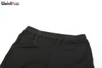 Weird Puss Sporty Casual 2 Piece Set Women Tracksuit Hooded Zip Crop Tops+Leggings Fitness Soft Stretch Streetwear Activity Suit