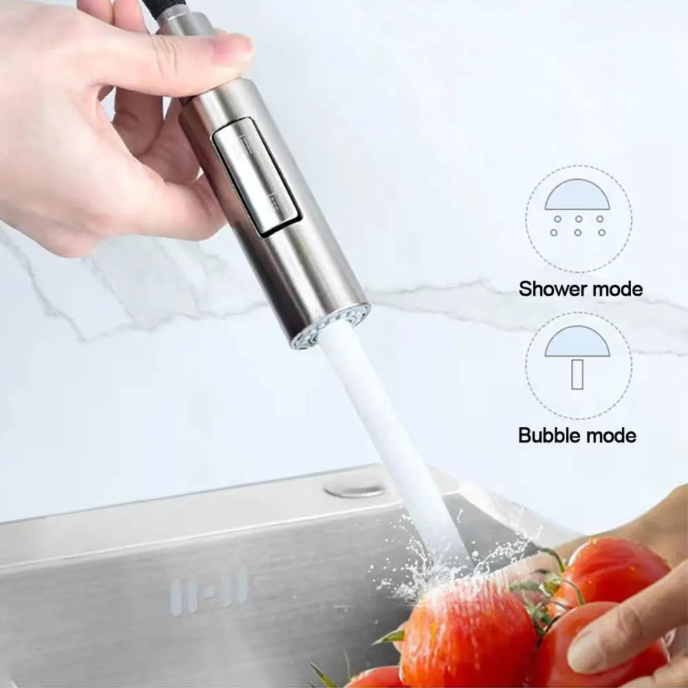 Universal G1/2 Pull Out Shower Nozzle Sprayer Bathroom Sink Spare Replacement Tap Kitchen Faucet Spray Head
