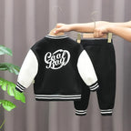 Kids Baseball Clothing Suit Boys Girls Casual Sports Sets 3 Pcs Coat Pants tripartite Spring Autumn Thin Baby Tracksuit Outfits