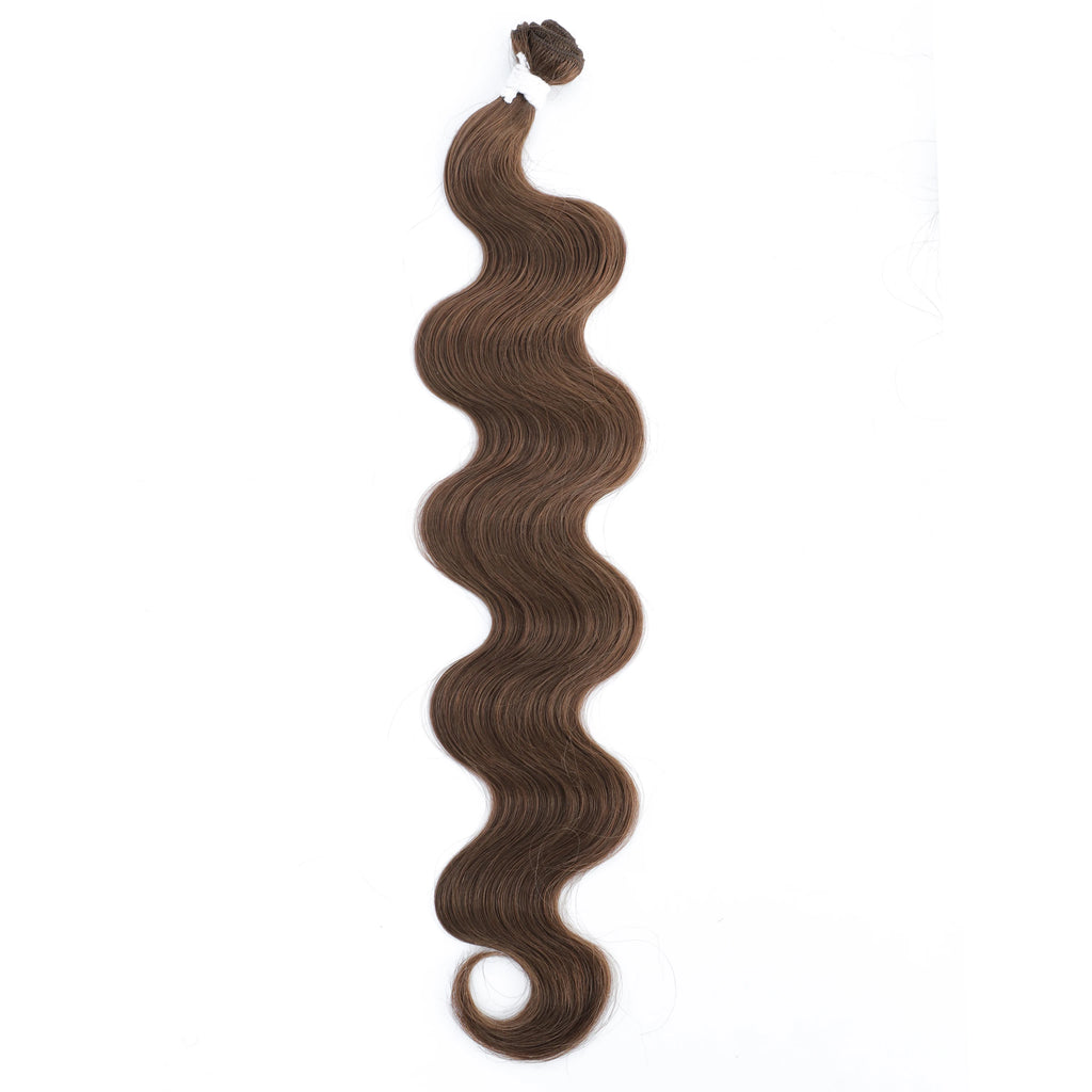 Body Wave Bundles Brazilian Hair Weaving Soft Natural Synthetic Hair Extensions Colorful Body Wave Top Quality Thick Hair