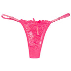 Sexy Solid Women's Underpants Low Waist  Thong Breathable Panties Lace Briefs Underwear Sexy Seamless Underwear G Strings