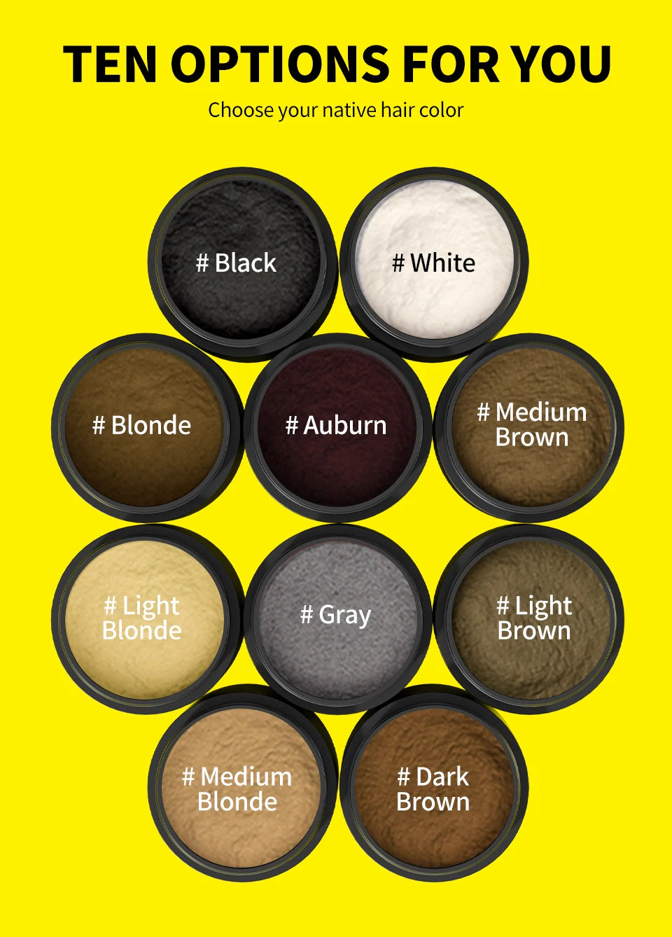 100g Hair Fibers Powder Keratin Hair Building Fiber Instant Hair Loss Conceal Fiber Refill Bag Extension Care Styling Powder