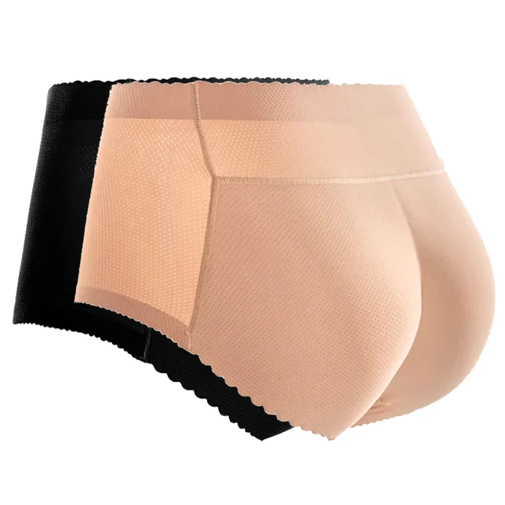 Women Waist Shaping Triangle Pants Breathable Enhancer Hip Lifting Panties Sponge Padded Shapewear Butt Lifter Fake Ass Briefs
