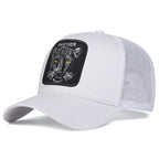 Unisex PANTHER Embroidery Baseball Net Caps Spring and Summer Outdoor Adjustable Casual Hats Sunscreen Hat Sports Cap