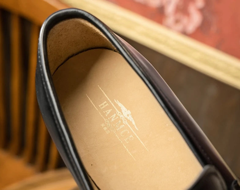 Men's Shoes Business Casual Leather Shoes Genuine Leather Comfortable Soft Sole Low Cut Loafers British Style