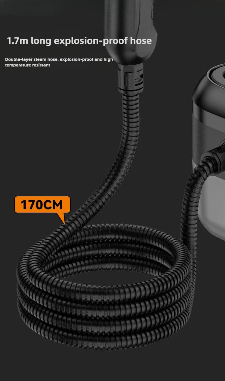 2500W Household high pressure steam cleaner Portable Handheld cleaner Air conditioner Kitchen Car Hood Steam Cleaning machine