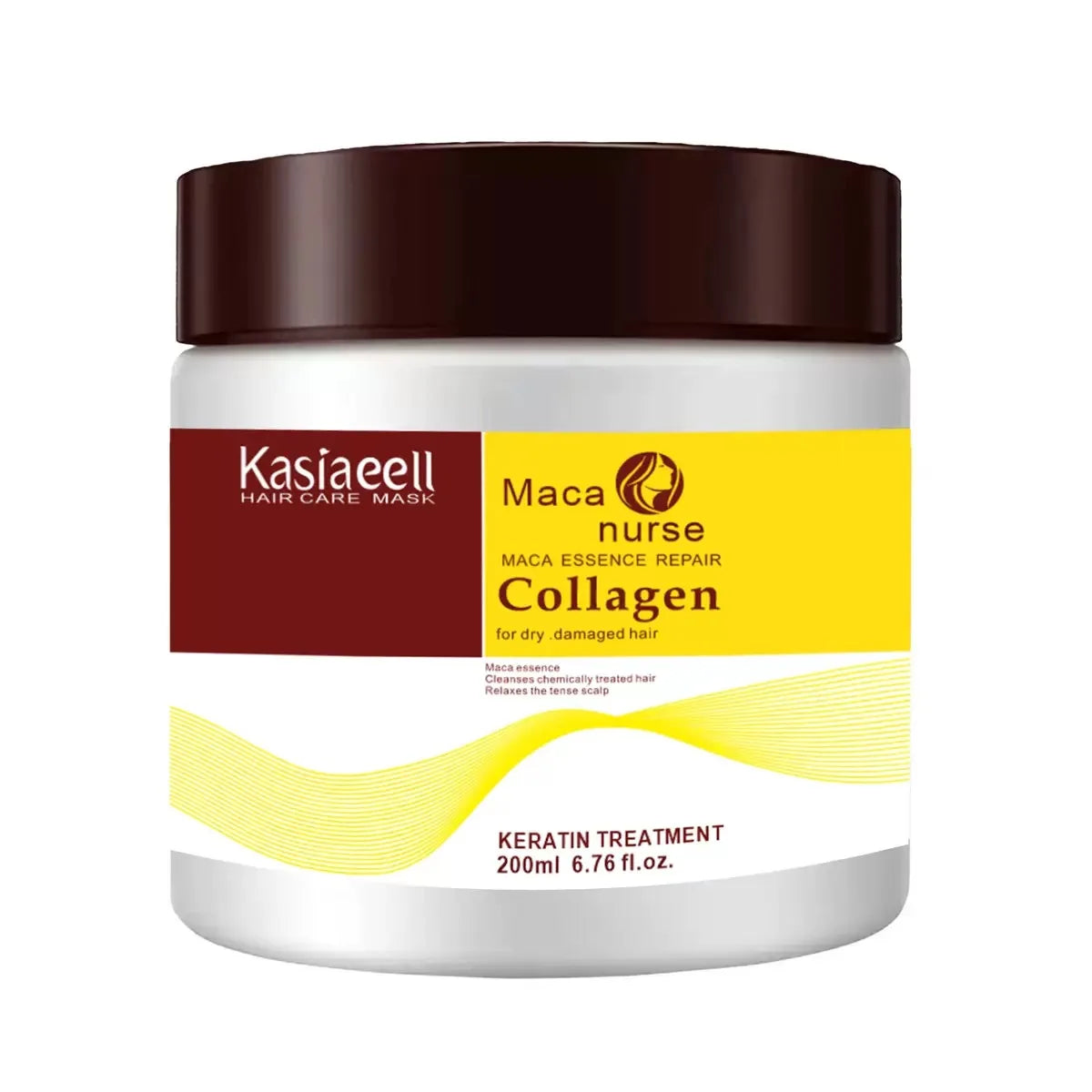 Collagen Hair Treatment Deep Repair Conditioning Argan Oil Hair Mask Essence for Dry Damaged Hair 200ml/500ml