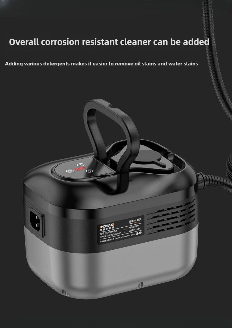 2500W Household high pressure steam cleaner Portable Handheld cleaner Air conditioner Kitchen Car Hood Steam Cleaning machine