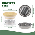 Nail Art Brushes Washing Cup Nail Brush Cleaner Dappen Dish with Lid 3.8*5cm Nail Glitter Acrylic Liquid Powder Removal Cup