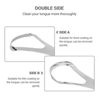 Stainless Steel Tongue 1pc Scraper Tongue Coating Cleaner TongueCoating Brush Cleaning Tongue Coating Removing Bad Breath OralCa