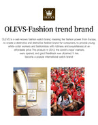 OLEVS New Man Watch Luxury Top Brand One-Way Rotating Outer Ring Design Quartz Watch for Men Auto Date Waterproof Wrist Watches