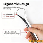 2pcs Stainless Steel Tongue Cleaners Gum Tongue Scraper for Adults Boys and Girls Tongue Care Tools Metal Tongue Scrapers family