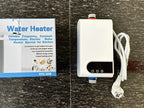 Instant Water Heater 220V5500W Portable Electric Heaters for Bathroom Hot Water Shower and Home Kitchen Heating
