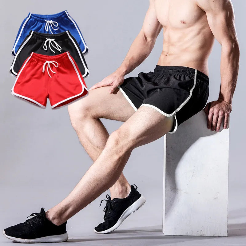 2025 Sports Shorts Men's Running Shorts Summer Gym Men Fitness Training Badminton Pants Fast Dry Loose Fitting Workout Shorts