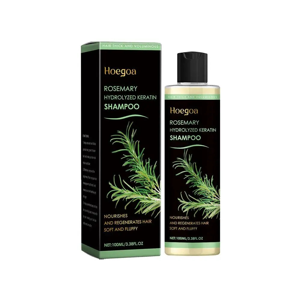 100ML Rosemary Hair Shampoo Volumizing and Thickening Strengthening and Oil Control Nourishes and Repairs Hair Oil Adds Volume
