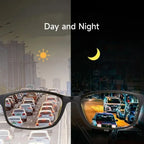 1/3pcs Photochromic Lenses Day Night Sunglasses Men Women Ultra Light Driving Sun Glasses Anti Glare Eyewear