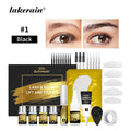 Lash Lift and Black Color Tint Kit Brow Lamination Kit Eyelash Perm Long Lasting Beauty Salon Home Easy to Use Eyes Makeup Tools