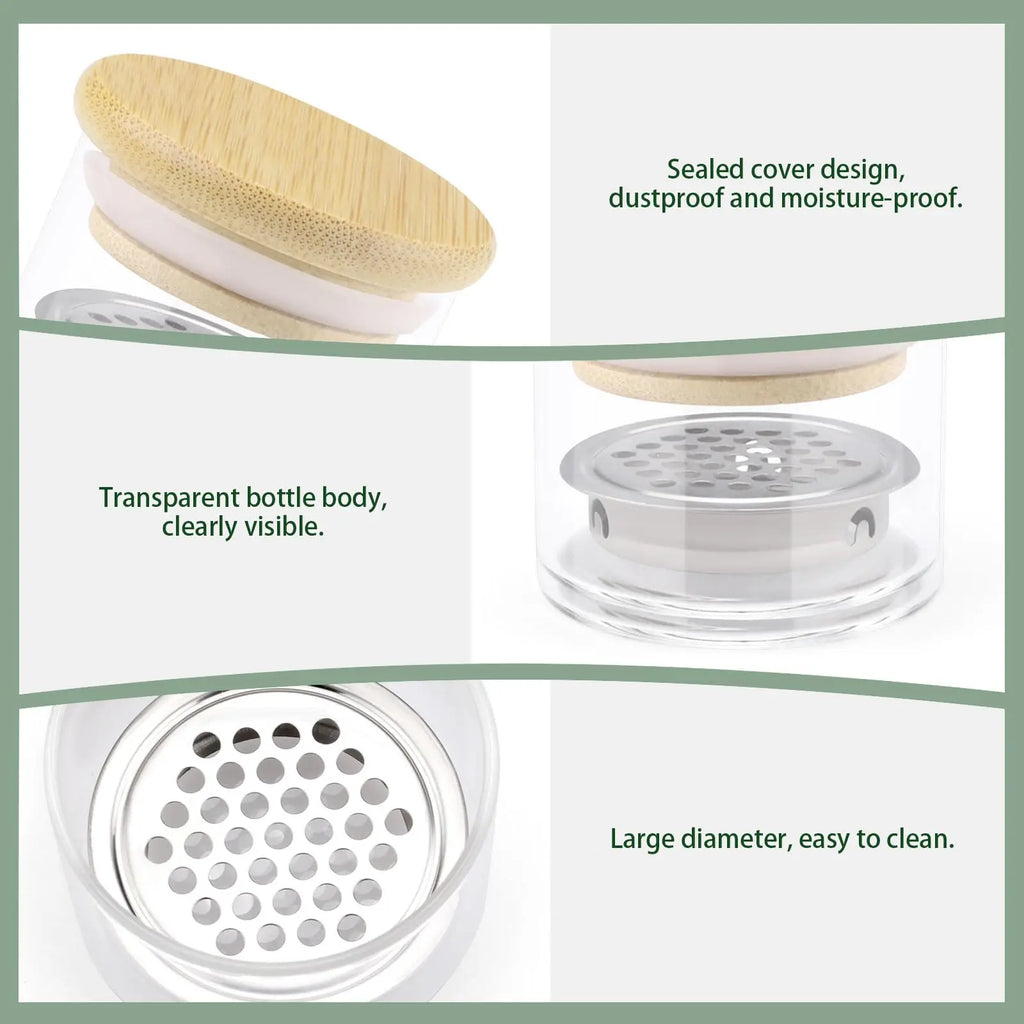 Nail Art Brushes Washing Cup Nail Brush Cleaner Dappen Dish with Lid 3.8*5cm Nail Glitter Acrylic Liquid Powder Removal Cup