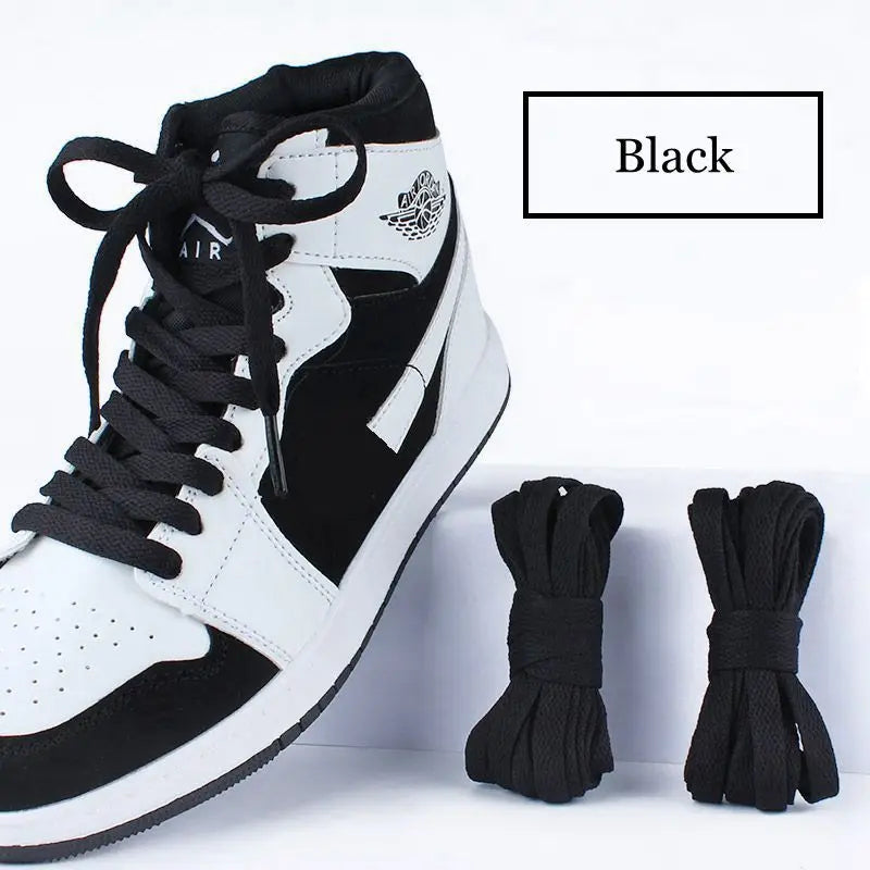 36Colors Flats Shoelaces For Air Force Tennis Shoe Laces Sneaker White Black Canvas Men Women Shoelace Basketball Shoes Strings