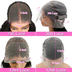 Natural Color Long Body Wave Human Hair Wig 13x6 13x4 360 7x6 HD Lace Frontal Closure 40 46 Inch Human Hair No Shed No Tangle for Women Daily Wear