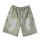 Summer casual workwear shorts men's loose sports pants Men's Denim Shorts Summer Design Casual Hip Hop Everything ropa hombre