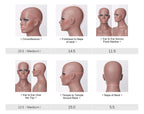 Short Bob Lace Front Wigs 613 Blonde Bob Human Hair Wig Brazilian Transparent Lace Closure Wigs For Women 150% Density Cheap Wig