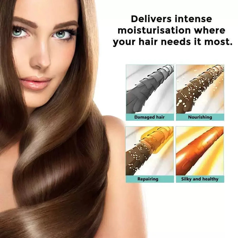 Collagen Hair Treatment Deep Repair Conditioning Argan Oil Hair Mask Essence for Dry Damaged Hair 200ml/500ml