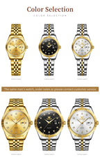 OLEVS 5526 Women Watch Diamond Scale Quartz Fashion Ladies Wrist Watches Date Waterproof Luminous Luxury Dress Watch For Women