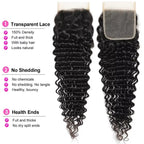 Burmese Curly Bundles with Frontal 100% Human Hair Weave Deep Wave Bundles and Closure Curly Bundles and Frontal For Extension