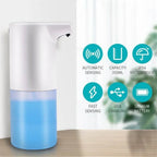 Automatic Touchless Soap Dispenser Foam Liquid Infrared Sensor Type-C Rechargeable Smart for Home Kitchen Bathroom Commercial