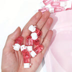10pcs Clear Leak-Proof Travel Bottle for Makeup Remover & Lotion, Portable Dispenser with Flip-Top Essence Bottled Separately