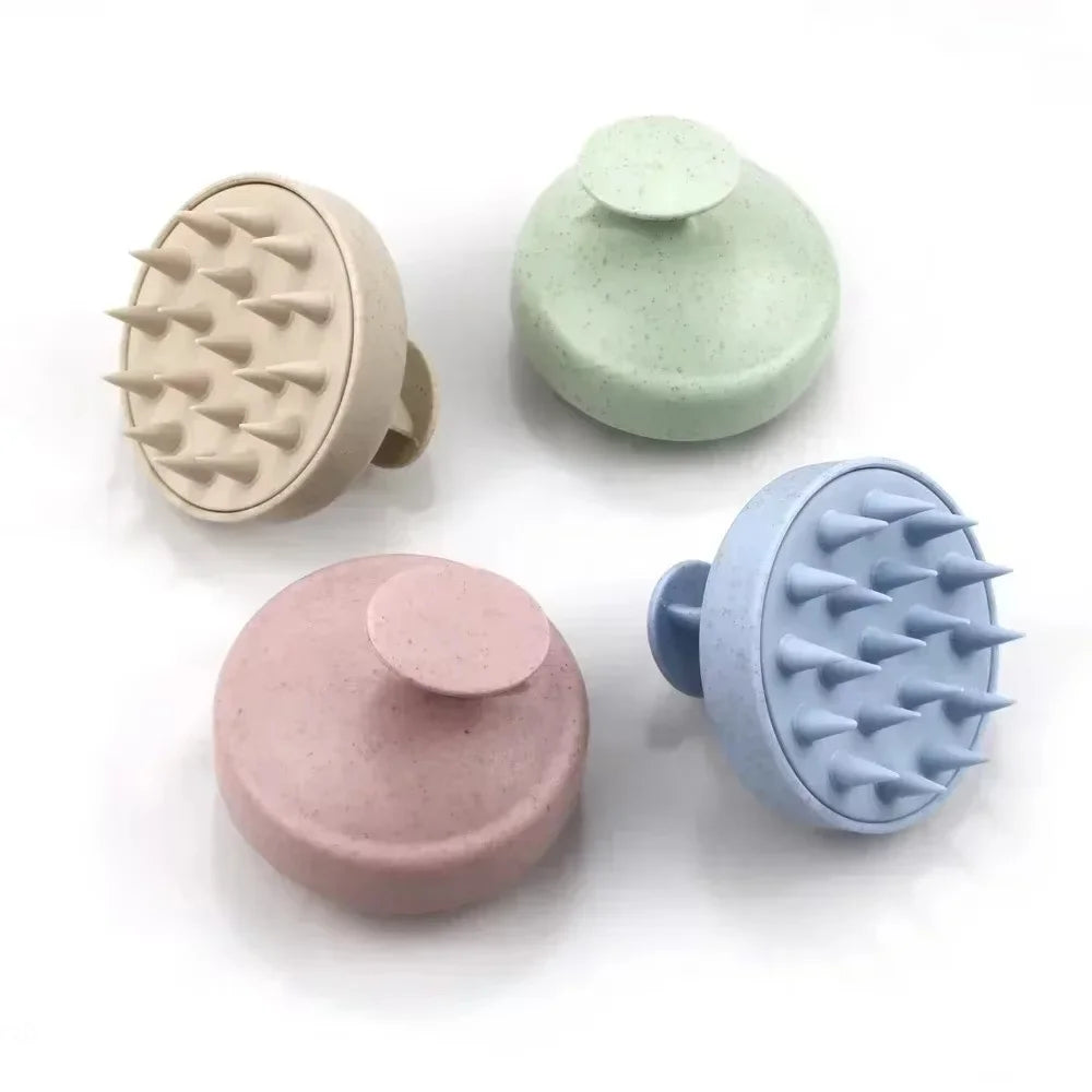 Soft & Flexible Scalp Massager, Non-Slip Grip Design - Gently Cleanses & Stimulates Hair Growth