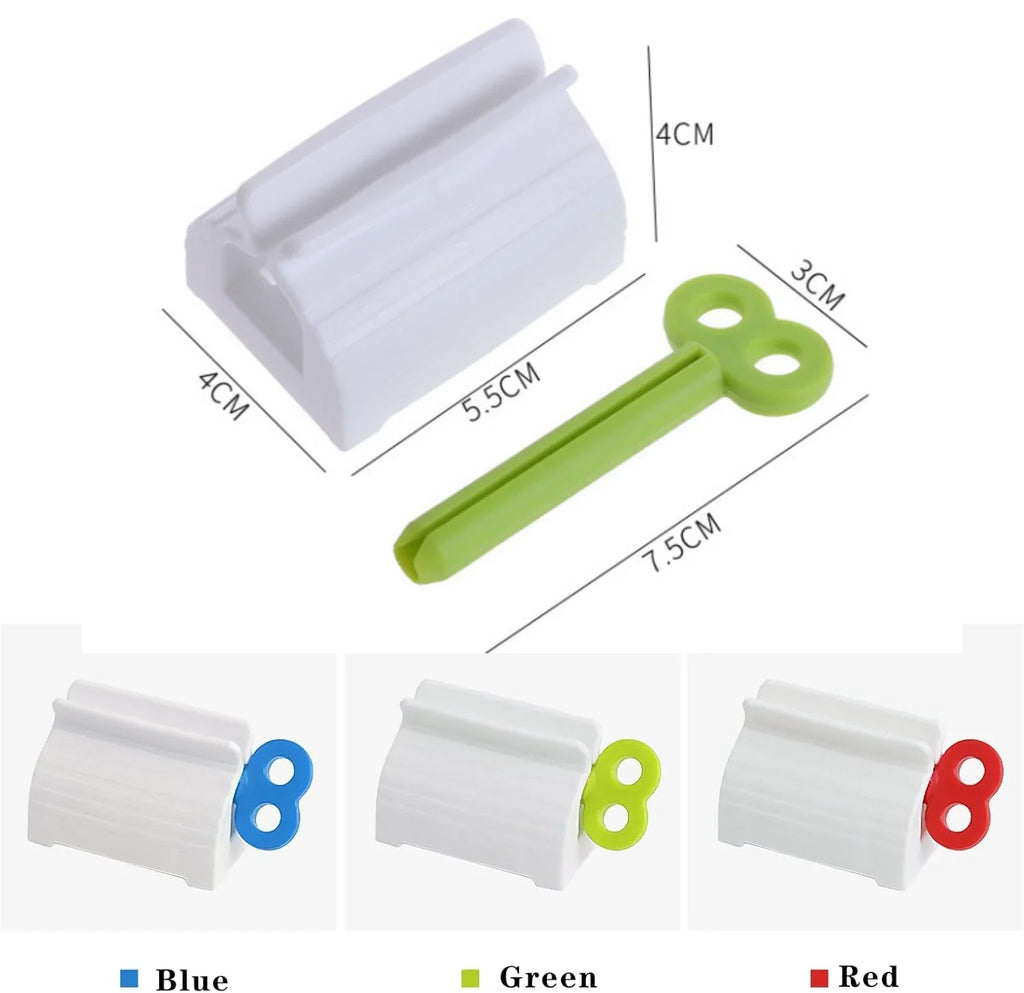 Toothpaste Squeezers Holder Simple Manual Rotation Squeezing Facial Cleanser Squeezer Holder Multi Functional Squeeze Tools