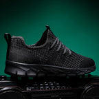 Men's shoes Four Seasons new plus size Flying weaving Lightweight Breathable Casual Sports Shoes Soft Sole Outdoor Running Shoes