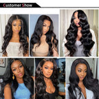 Body Wave Bundles Human Hair Brazilian Hair Weave Bundles Natural Black Human Hair Extensions 3 PCS Bundles