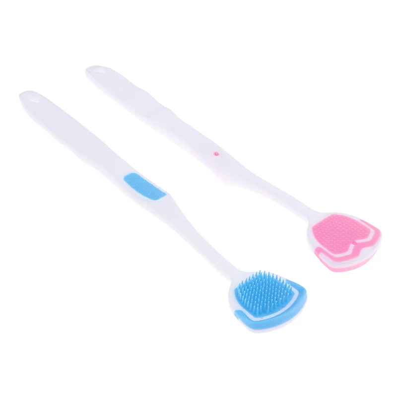 1/5PCS Tongue Scraper Soft Silicone Cleaning Tongue Toothbrush Oral Cleaner Brush Mouth Fresh Breath Scraping Hygiene Care Tools
