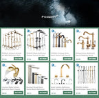 Chrome Purified Water Kitchen Faucet Pure Water Filter Deck Mounted Faucet Crane Dual Handles Hot Cold Water Mixer Taps