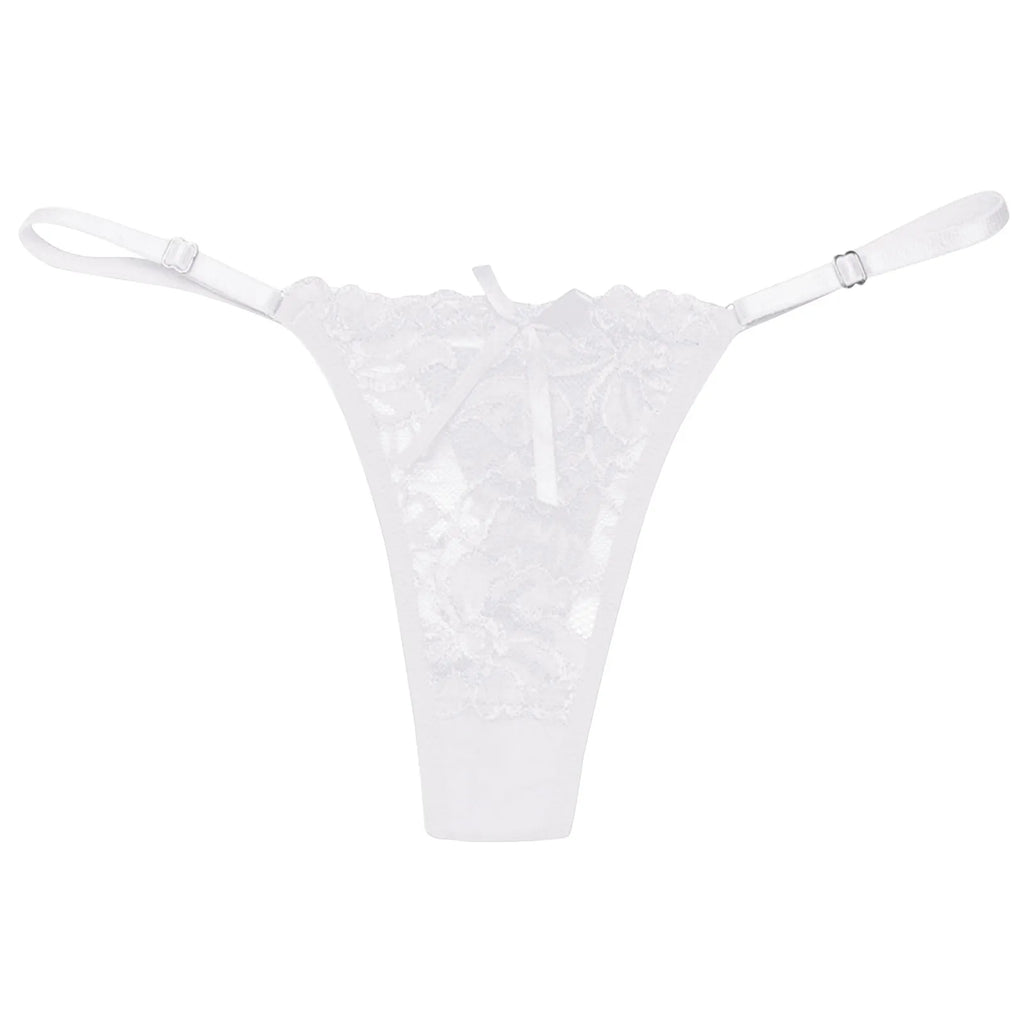 Sexy Solid Women's Underpants Low Waist  Thong Breathable Panties Lace Briefs Underwear Sexy Seamless Underwear G Strings