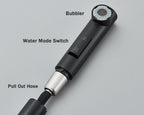 Kitchen pull-out faucet 304 stainless steel hot and cold faucet black sink faucet with two levels of water outlet