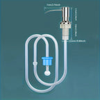 Sink Soap Dispenser for Kitchen Sink, Countertop Built in Sink Soap Dispenser with 40 Inch Extension Tube Kit