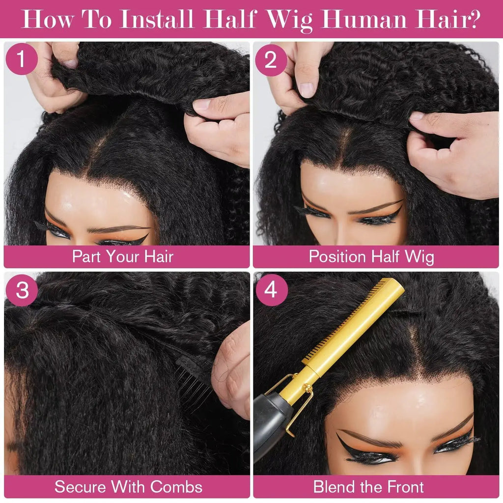 200% Density 20 Inch Body Wave Headband Wig Human Hair for Black Women None Lace Front Wigs Wear And Go Machine Made Headband