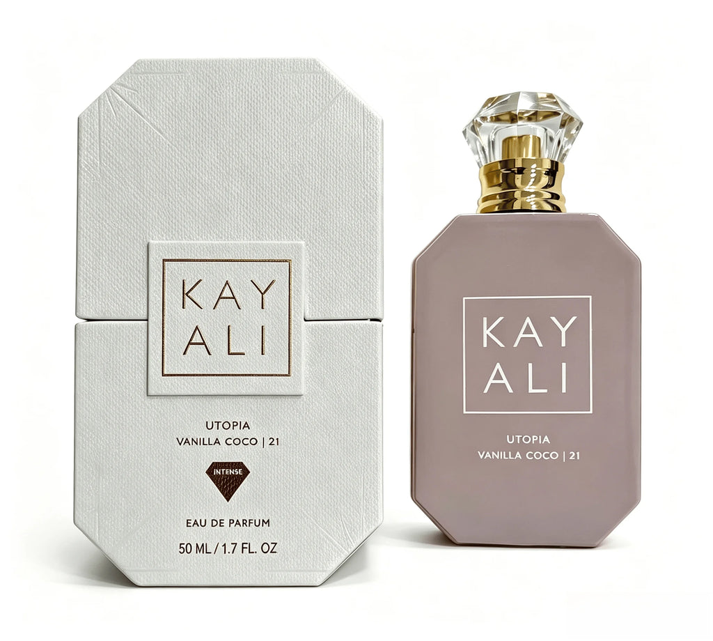 KAYALI Utopia Vanilla Coco | 21 Eau De Parfum 50ml – Warm Coconut & Vanilla Bourbon Intense Fragrance